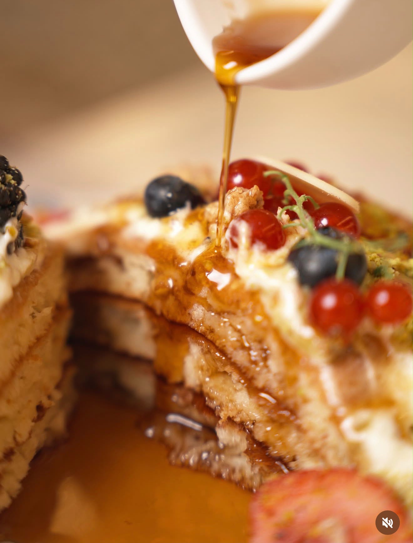 Brunch gourmand nappé de sirop