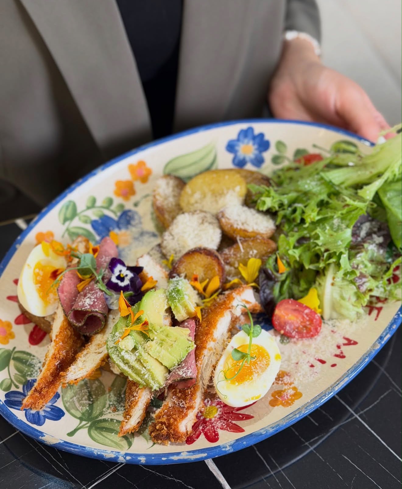 Assiette complète du brunch